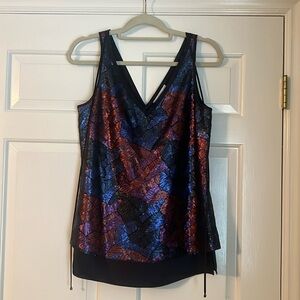 Etcetera sequin top.
